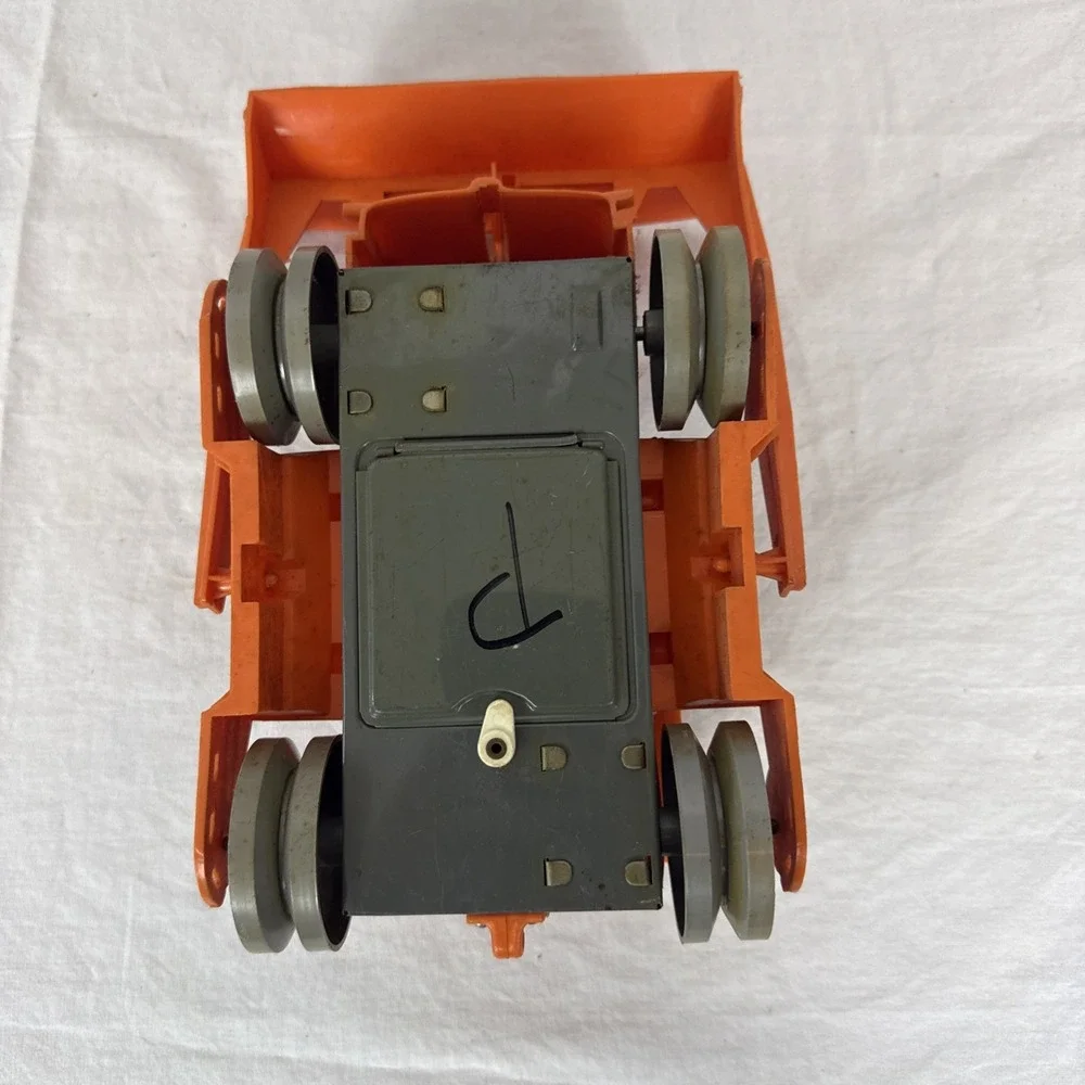 Vintage Marx A Power Giant Bulldozer Orange 18